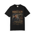 Colonel Robin Olds Aviation Portrait T-Shirt | Fighter Pilot Graphic Tee