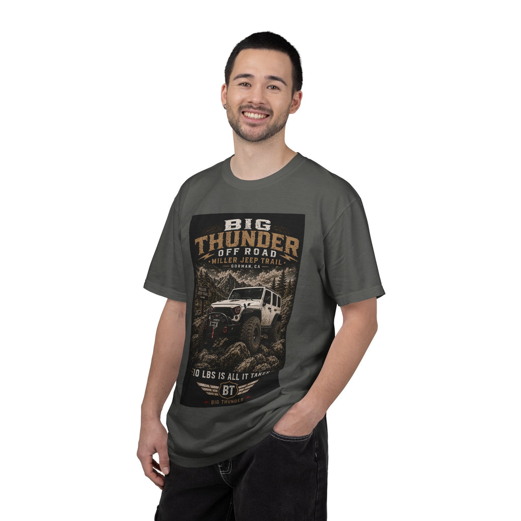 Big Thunder Off Road Jeep Trail T-Shirt | Miller Jeep Trail Graphic Tee