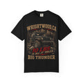 Wrightwood CA Off-Road Jeep Design T-Shirt | Big Thunder 10 lbs