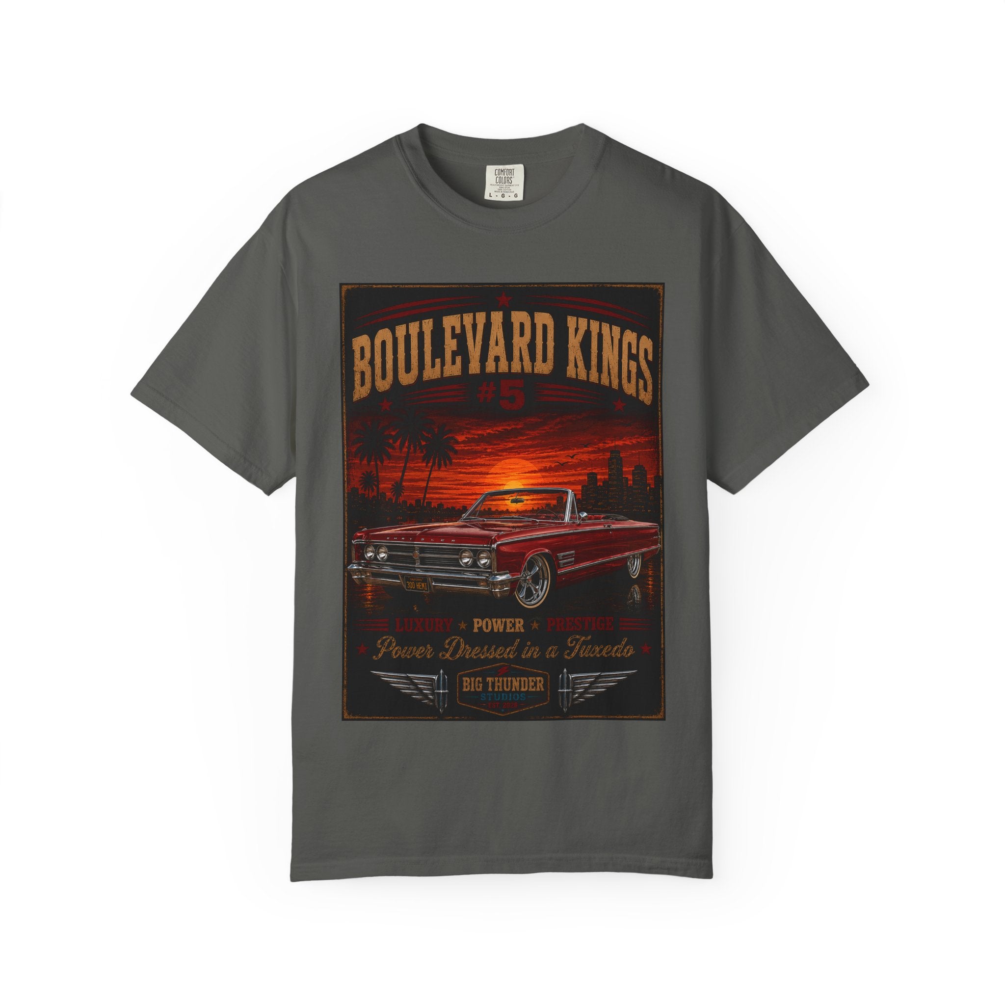 classic car shirt, muscle car shirt, lowrider shirt, car guy shirt, car dad gift, retro car shirt, race car shirt, boulevard kings #5