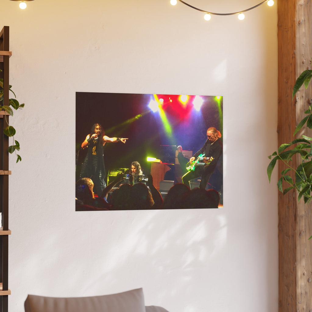 Sons of Apollo Live at The House of Blues Anaheim | Jeff Scott Soto | Billy Sheehan | Ron Bumblefoot Thal | Signed Print by Jon D Purpura