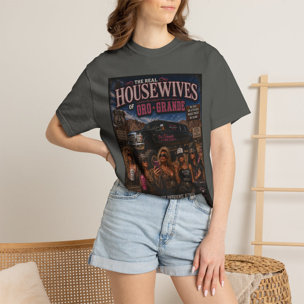 The Real Housewives Oro Grande T-shirt | Retro Cast Illustration