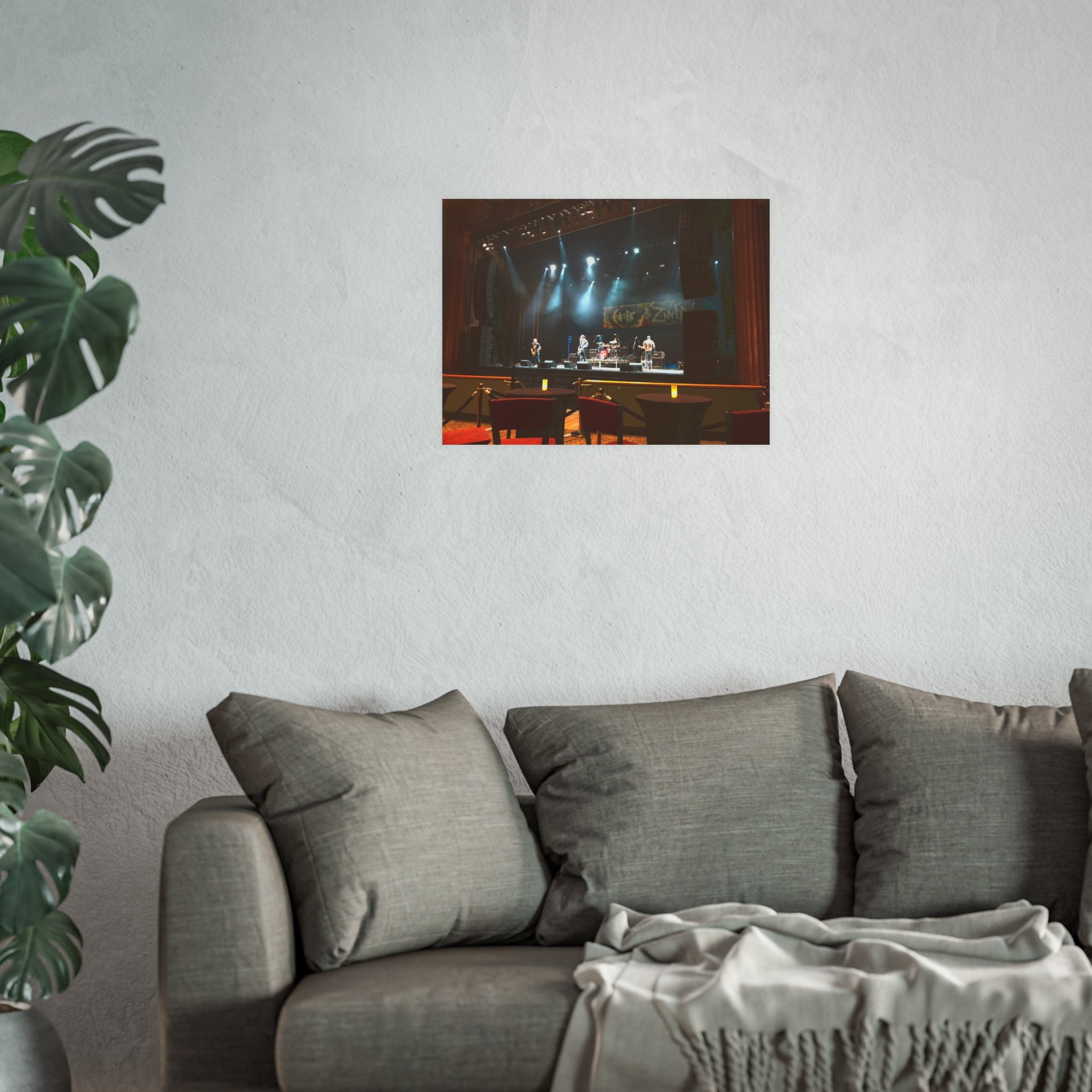 Enuf Z'Nuf at the Wiltern Theatre sound check - Signed Fine Art Print