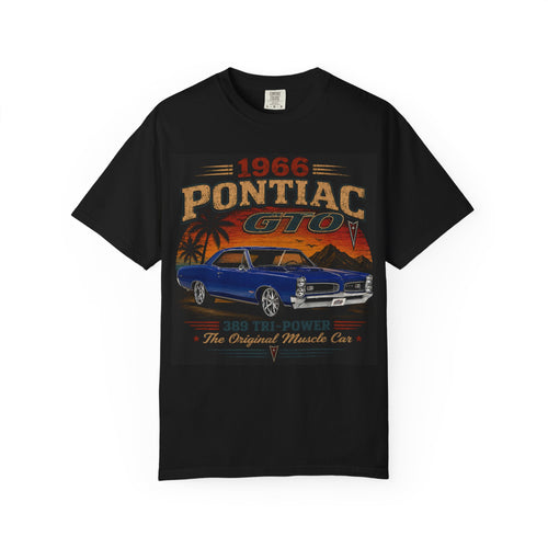 1966 Pontiac GTO Shirt | Classic Muscle Car Tee | Vintage GTO Graphic | Comfort Colors