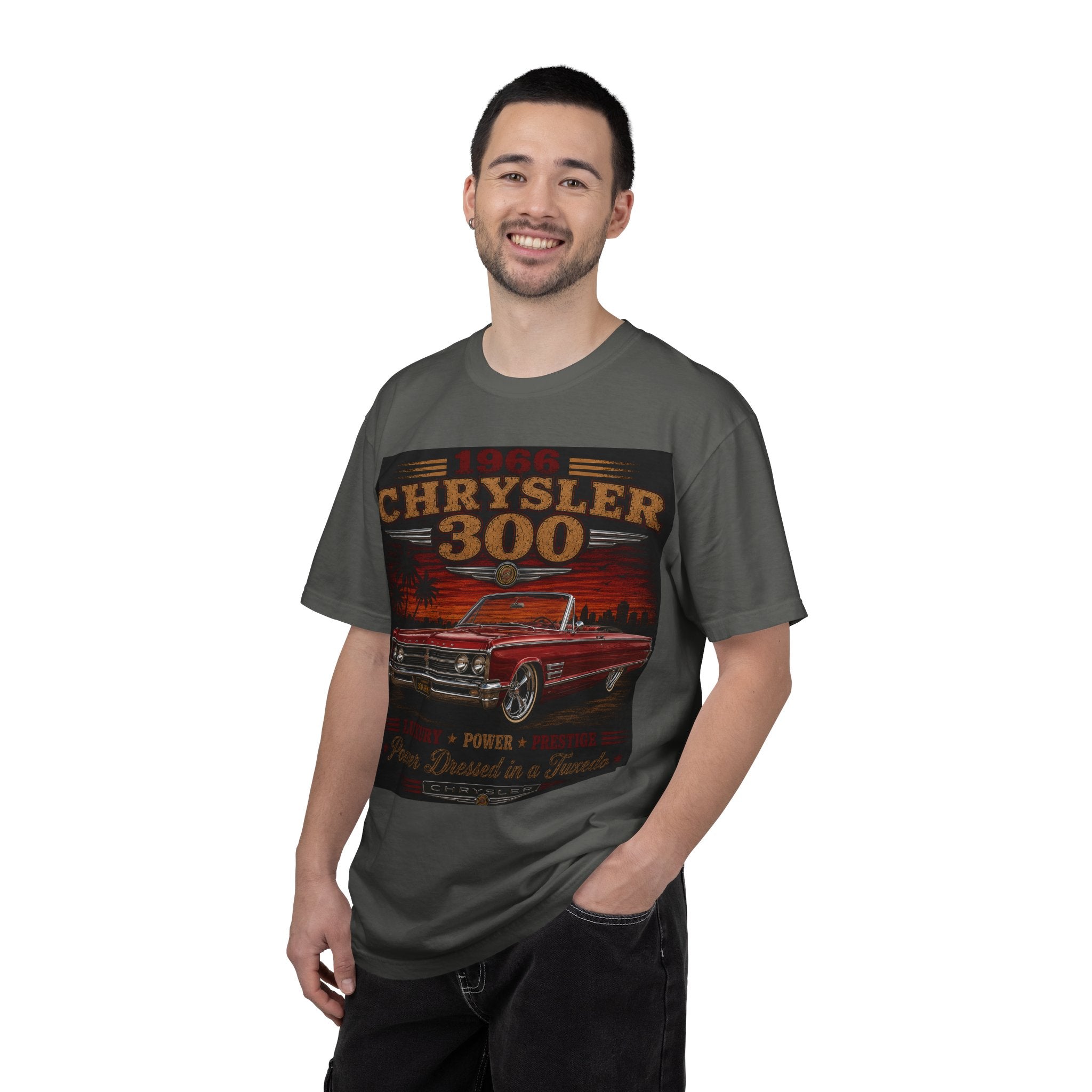 1968 Chrysler 300 Classic Car T-Shirt | Vintage Muscle Car Tee