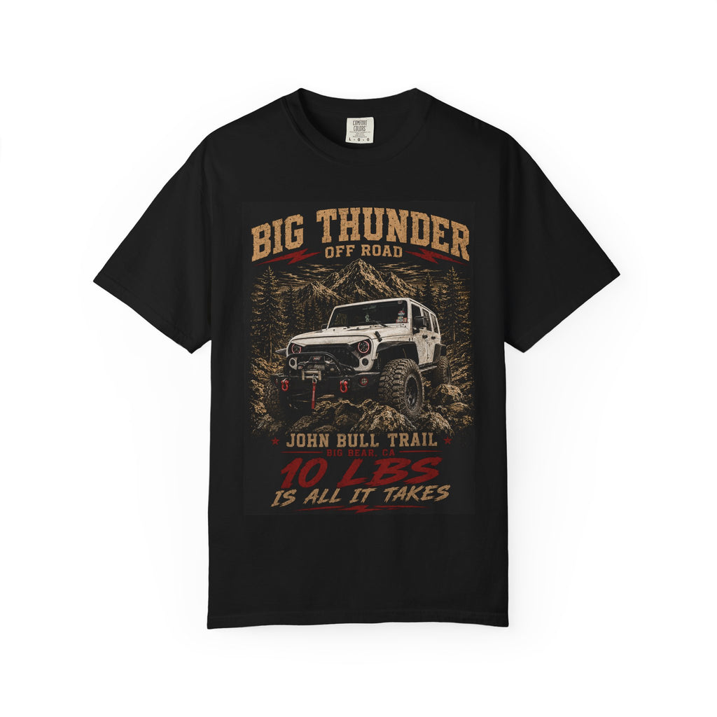 Big Thunder Off Road Jeep Graphic T-Shirt | Offroad Adventure Tee