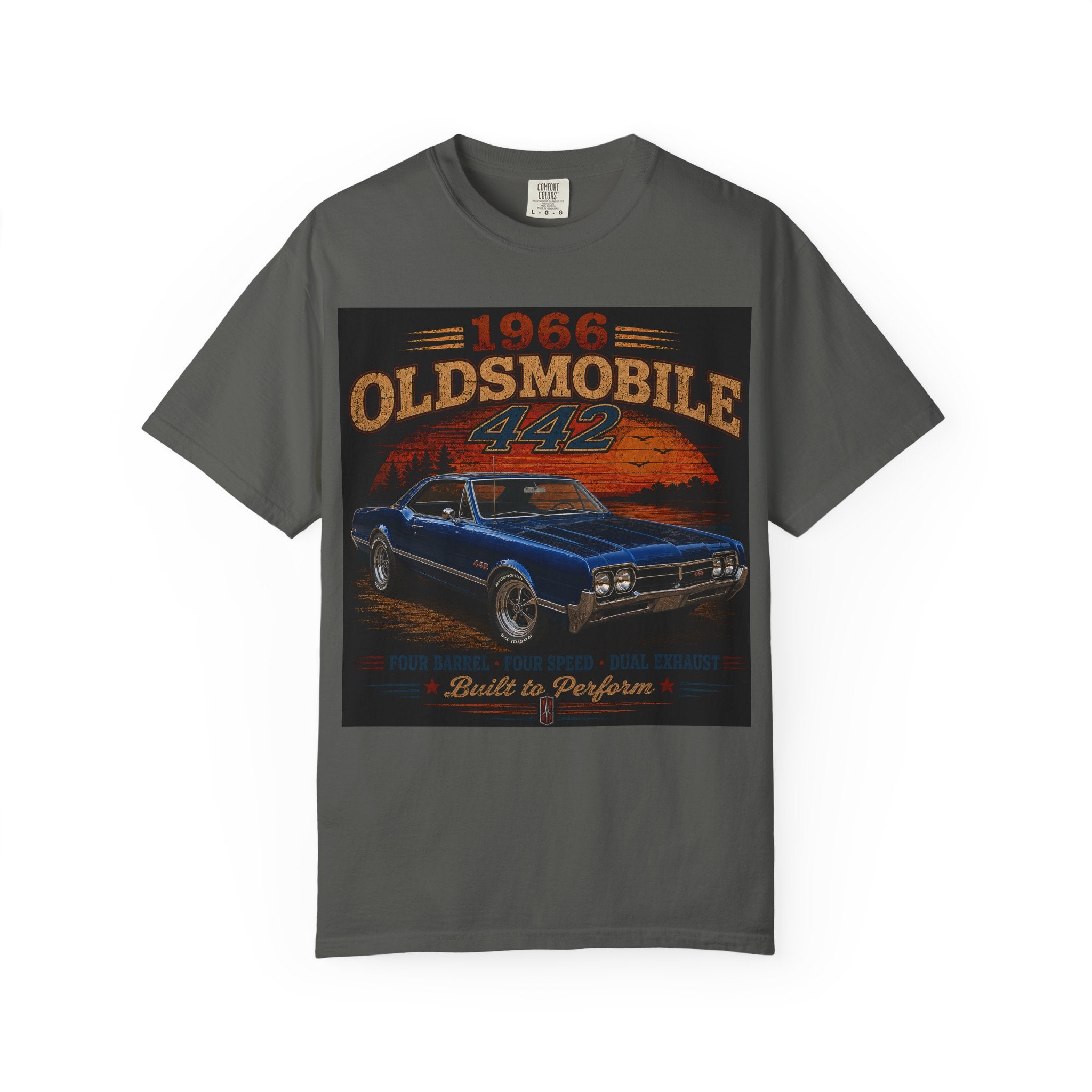 1966 Oldsmobile 442 shirt | Classic Muscle Car Tee | Vintage 442 Gift | Comfort Colors Graphic Tee