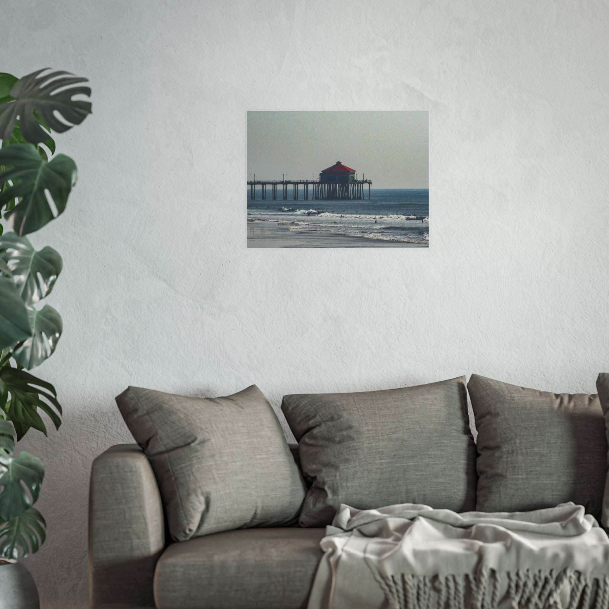 Huntington Beach Pier Photography Print - California Coastal Wall Art