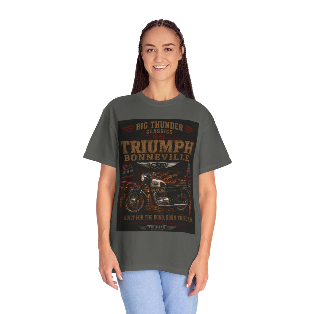 Triumph Bonneville Motorcycle Tee | Vintage Biker Graphic Shirt