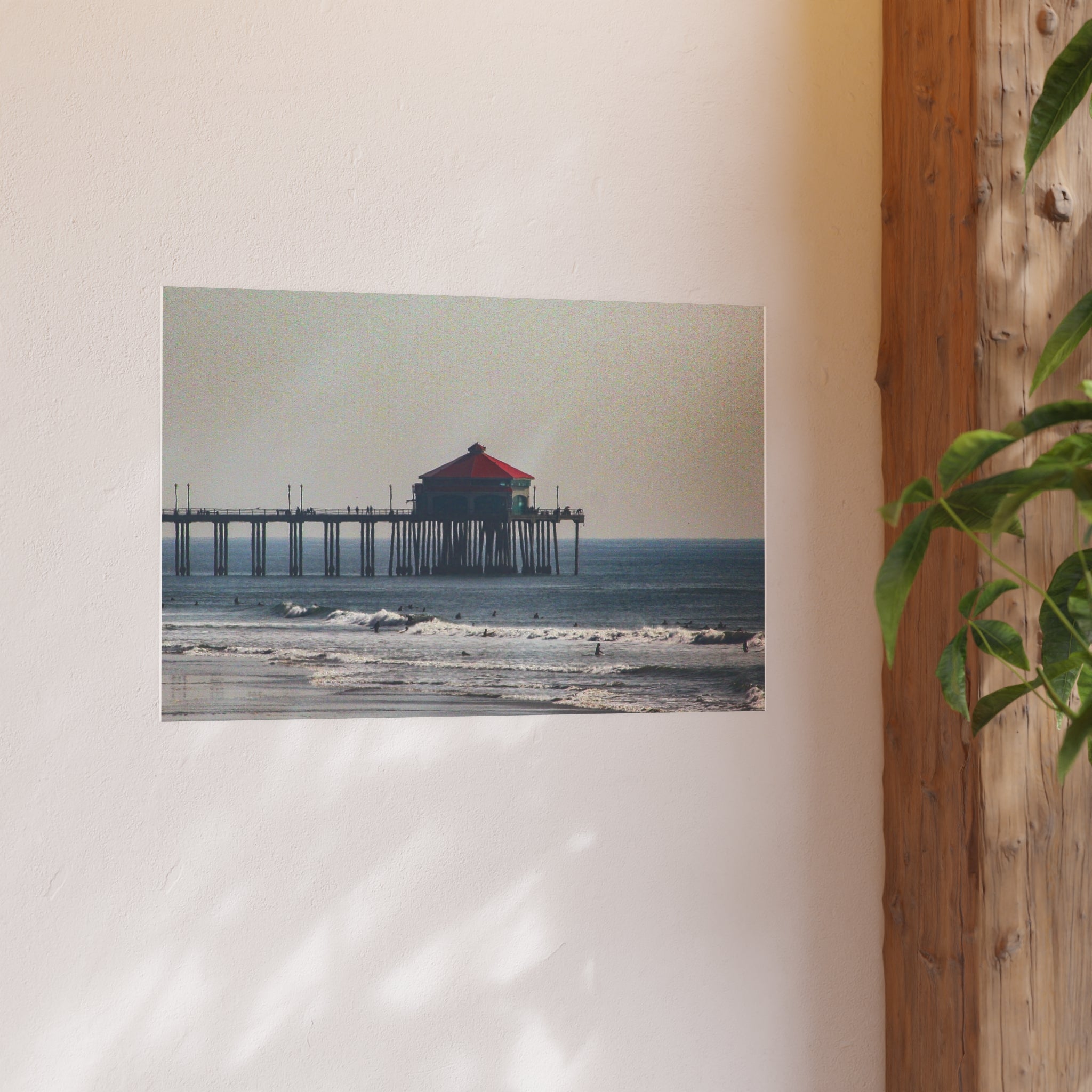 Huntington Beach Pier Photography Print - California Coastal Wall Art