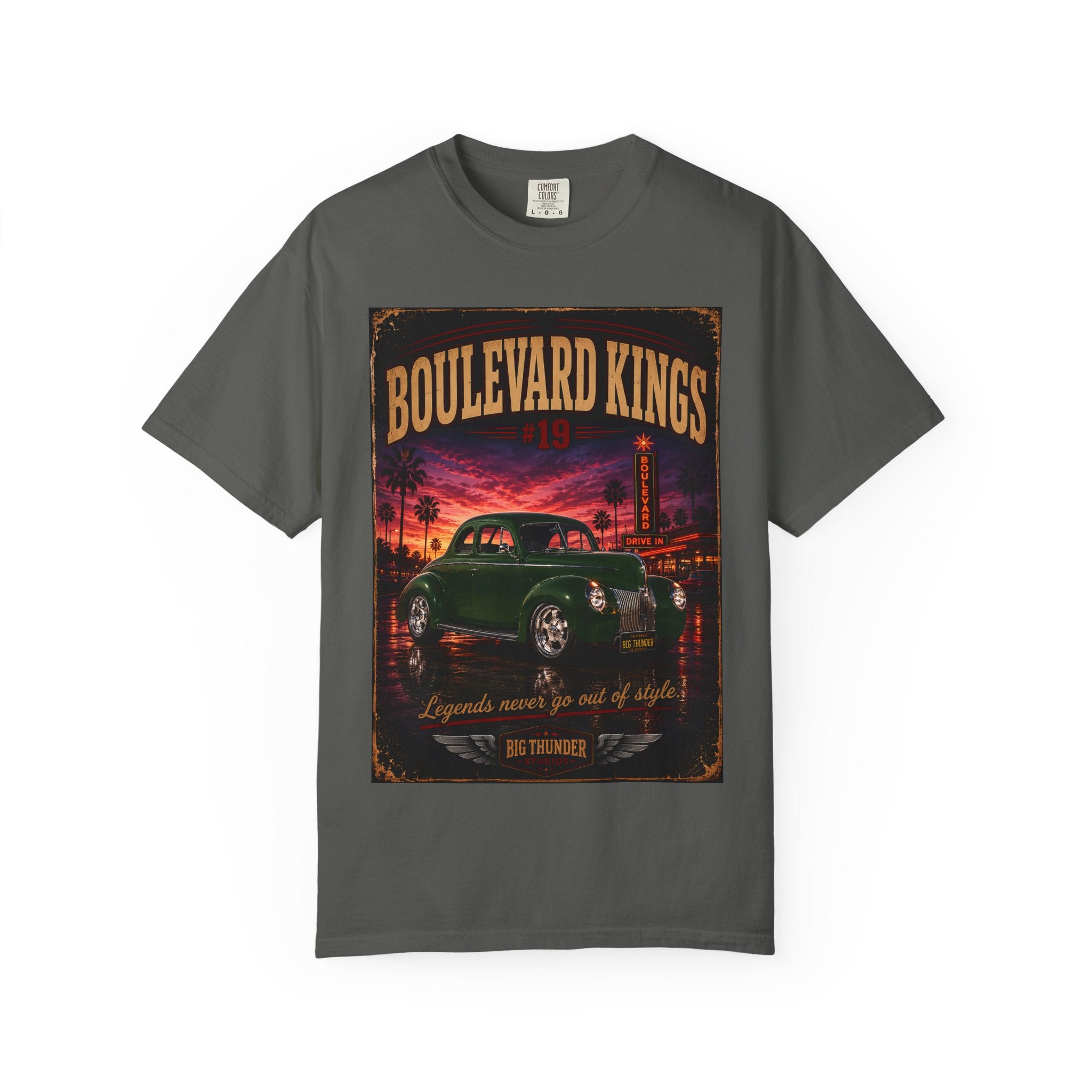 classic car shirt, muscle car shirt, lowrider shirt, car guy shirt, car dad gift, retro car shirt, race car shirt, boulevard kings #19