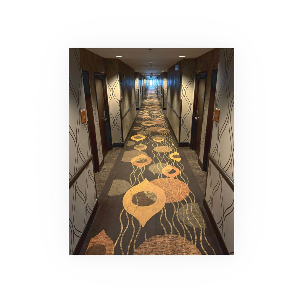 Hallway to Infinity - Abstract Hallway Photography - Fine Art Print