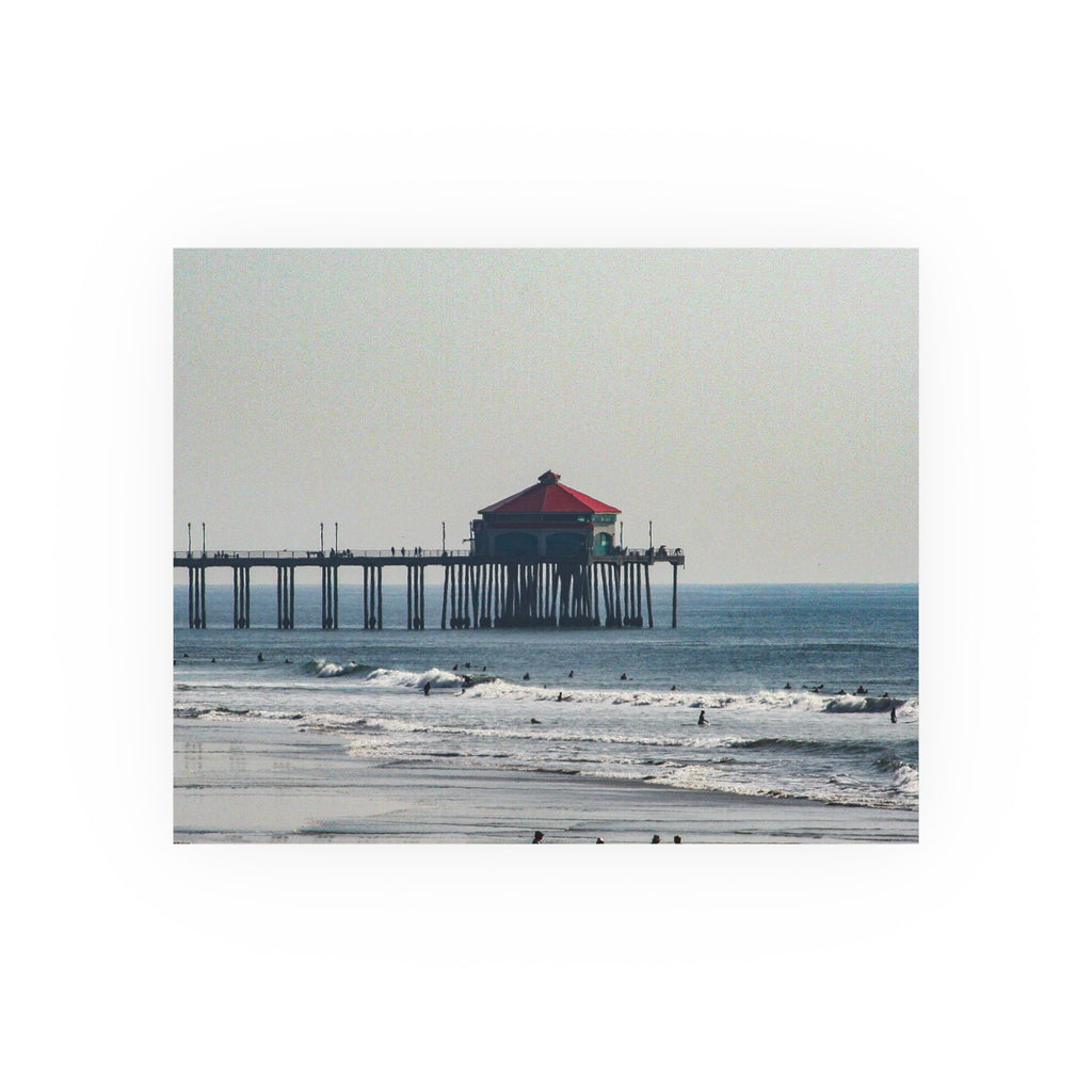 Huntington Beach Pier Photography Print - California Coastal Wall Art