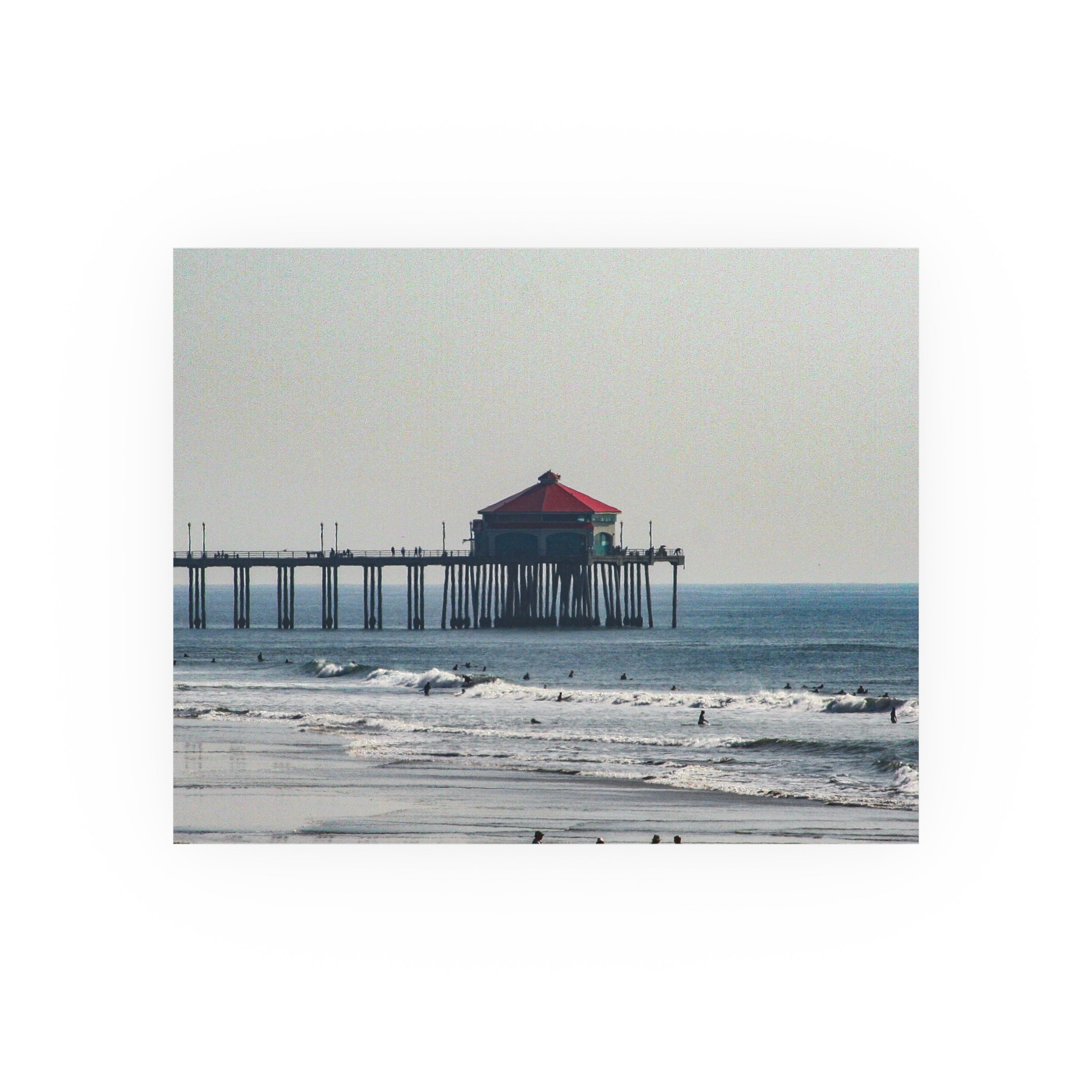 Huntington Beach Pier Photography Print - California Coastal Wall Art