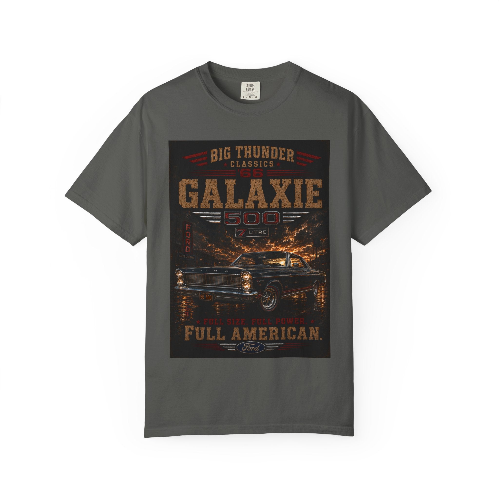 Galaxie 500 Classic Car T-Shirt | Full American Vintage Automobile