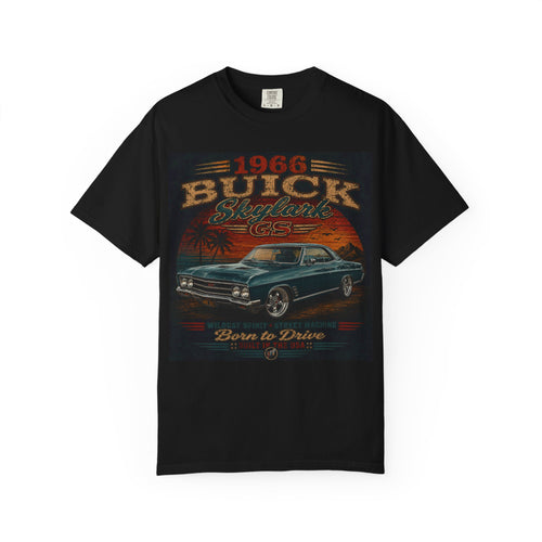 1966 Buick Skylark Car Tee | Born to Drive, Classic Muscle Shirt