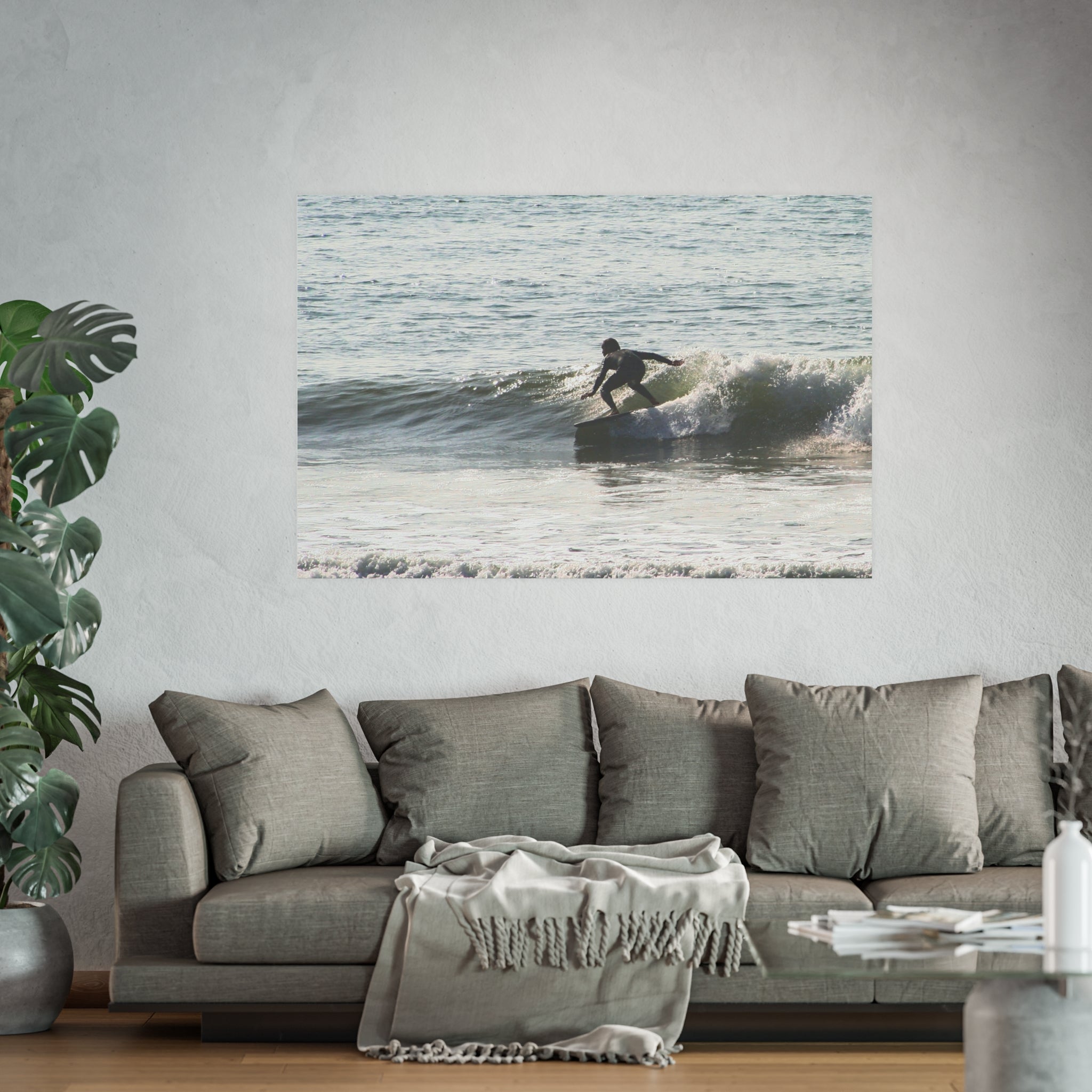 Huntington Beach Surfer Fine Art Photography Print
