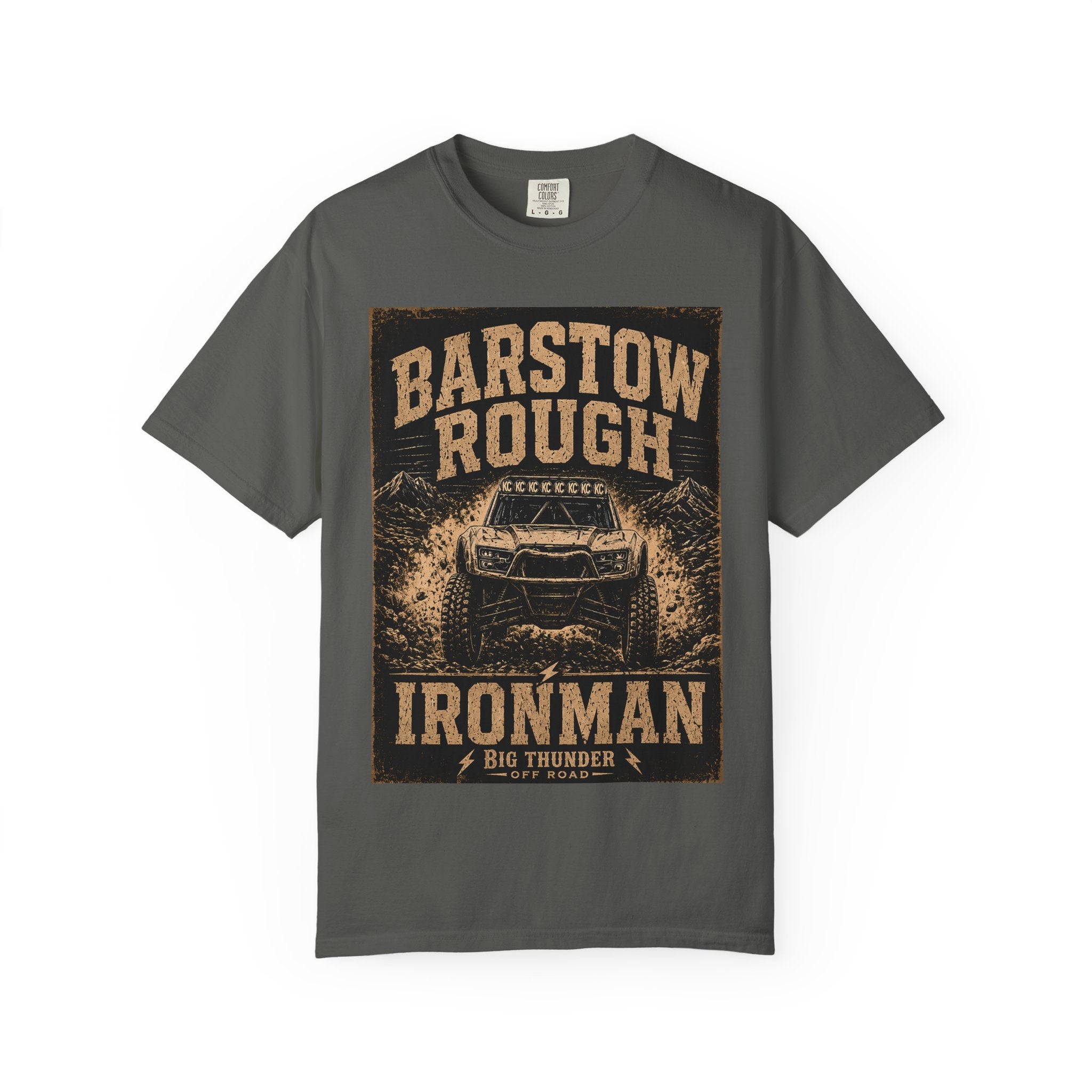 Barstow Rough Ironman off-road truck T-Shirt | Big Thunder Off Road