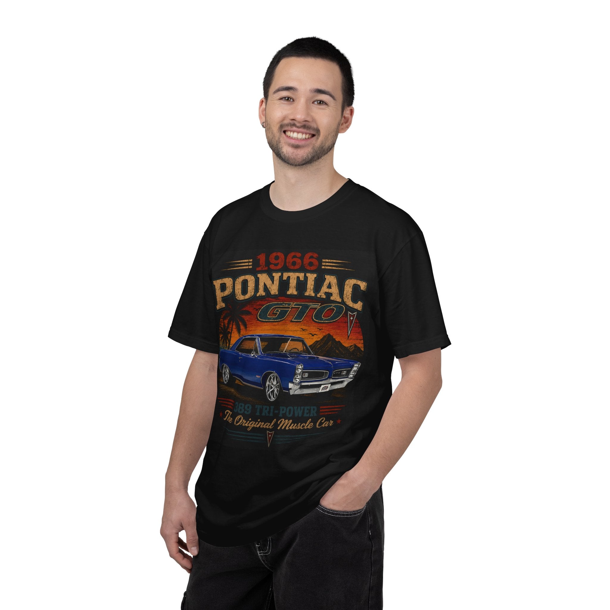 1966 Pontiac GTO Shirt | Classic Muscle Car Tee | Vintage GTO Graphic | Comfort Colors
