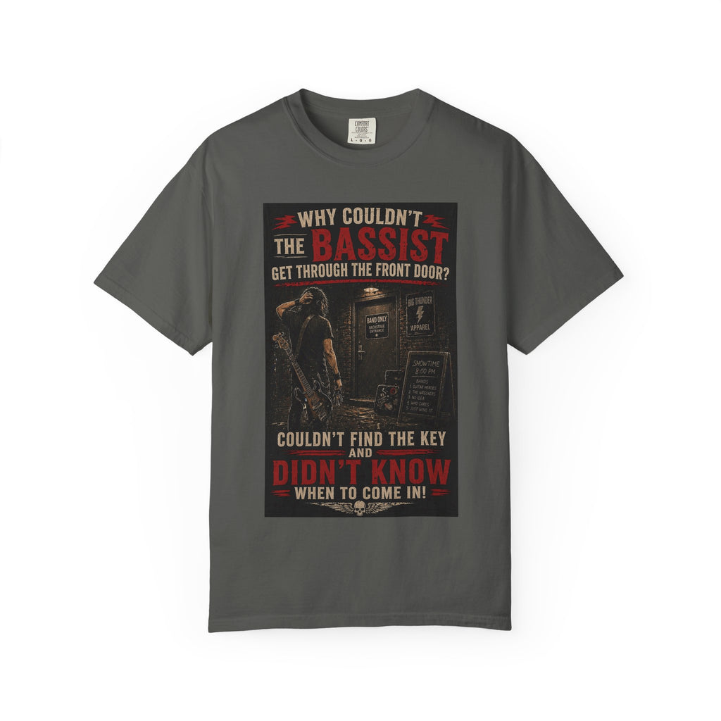 Bassist Joke T-Shirt | Musician Bass Player Funny Band Tee