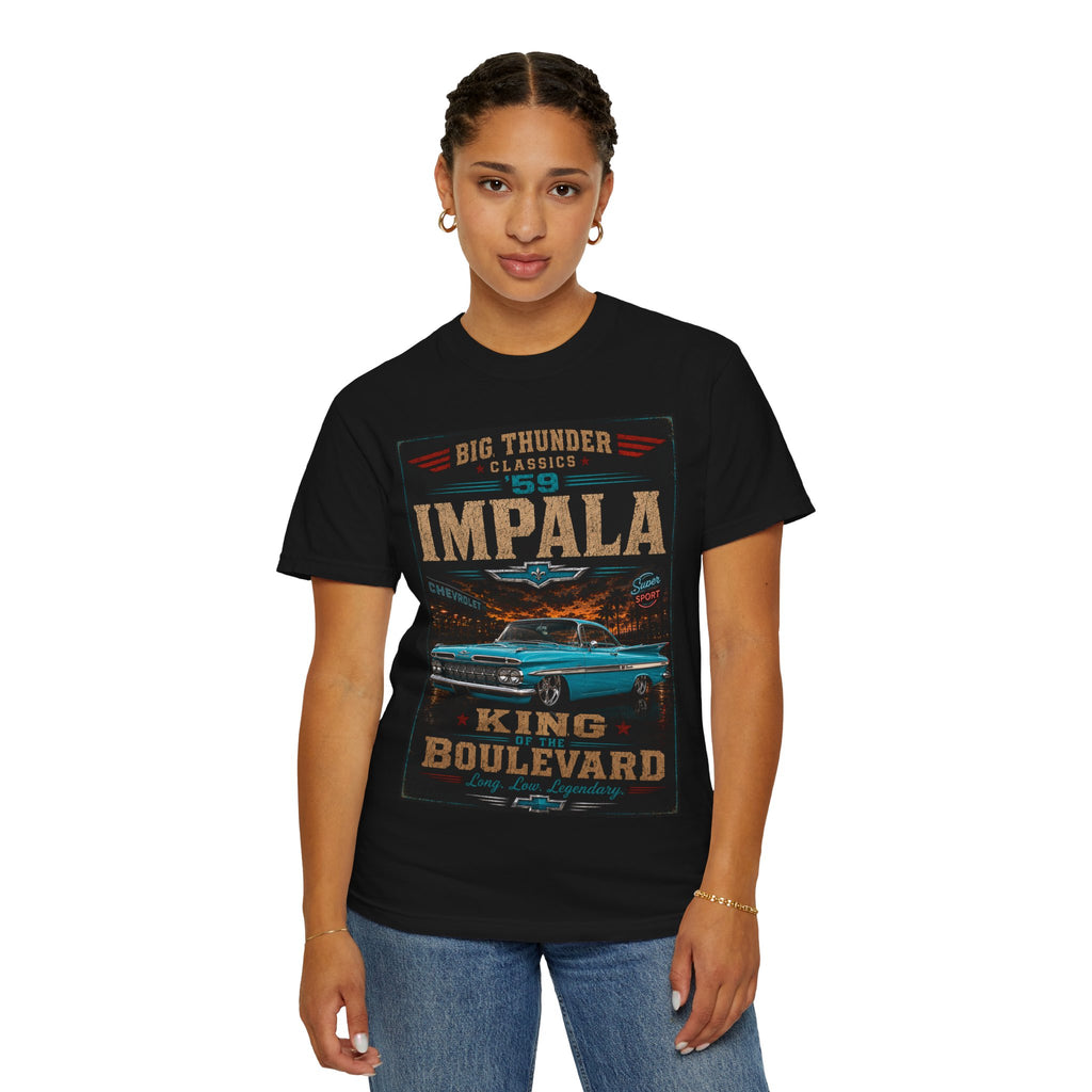 1959 Impala Classic Car T-Shirt | King Boulevard Vintage Muscle Tee