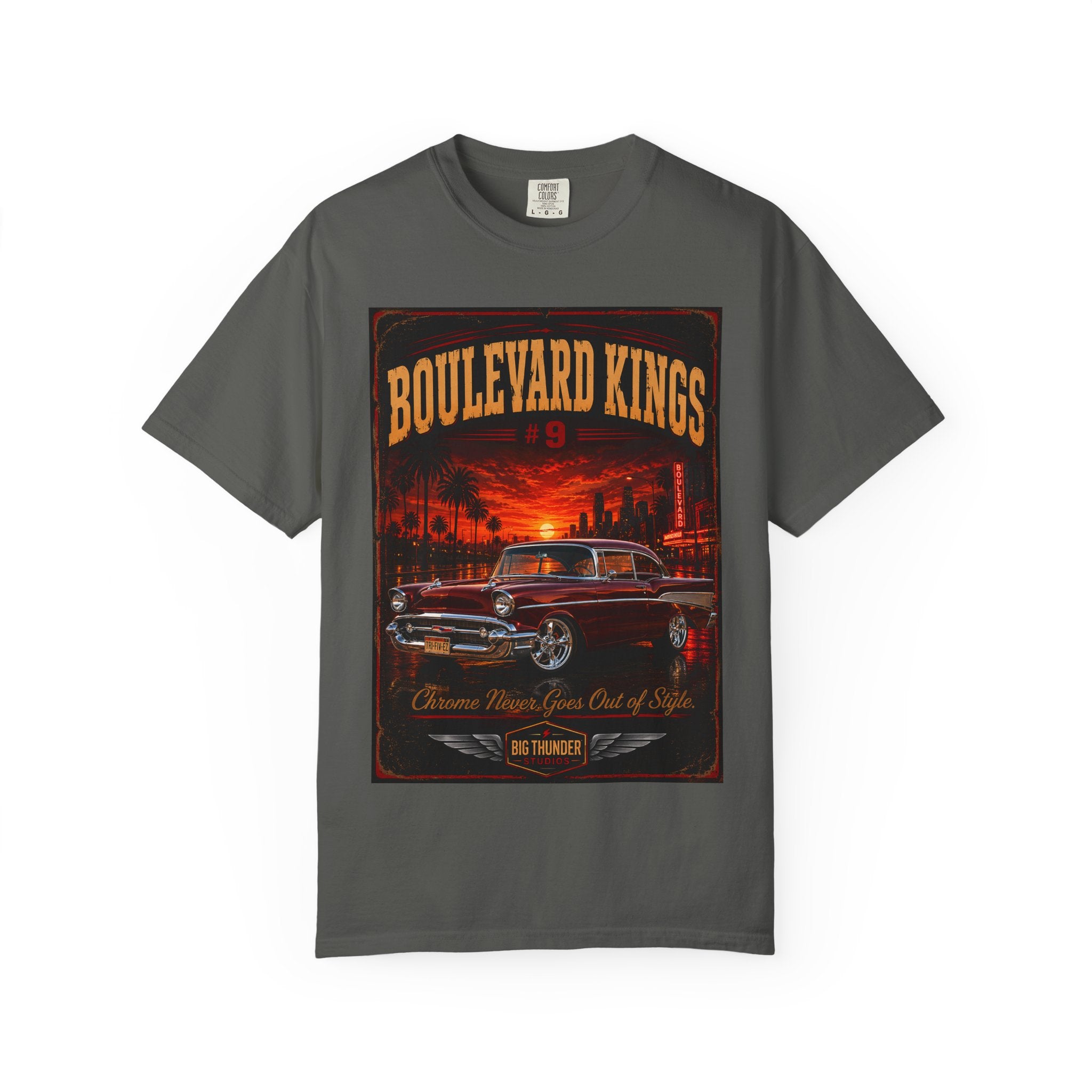classic car shirt, muscle car shirt, lowrider shirt, car guy shirt, car dad gift, retro car shirt, race car shirt, boulevard kings #9