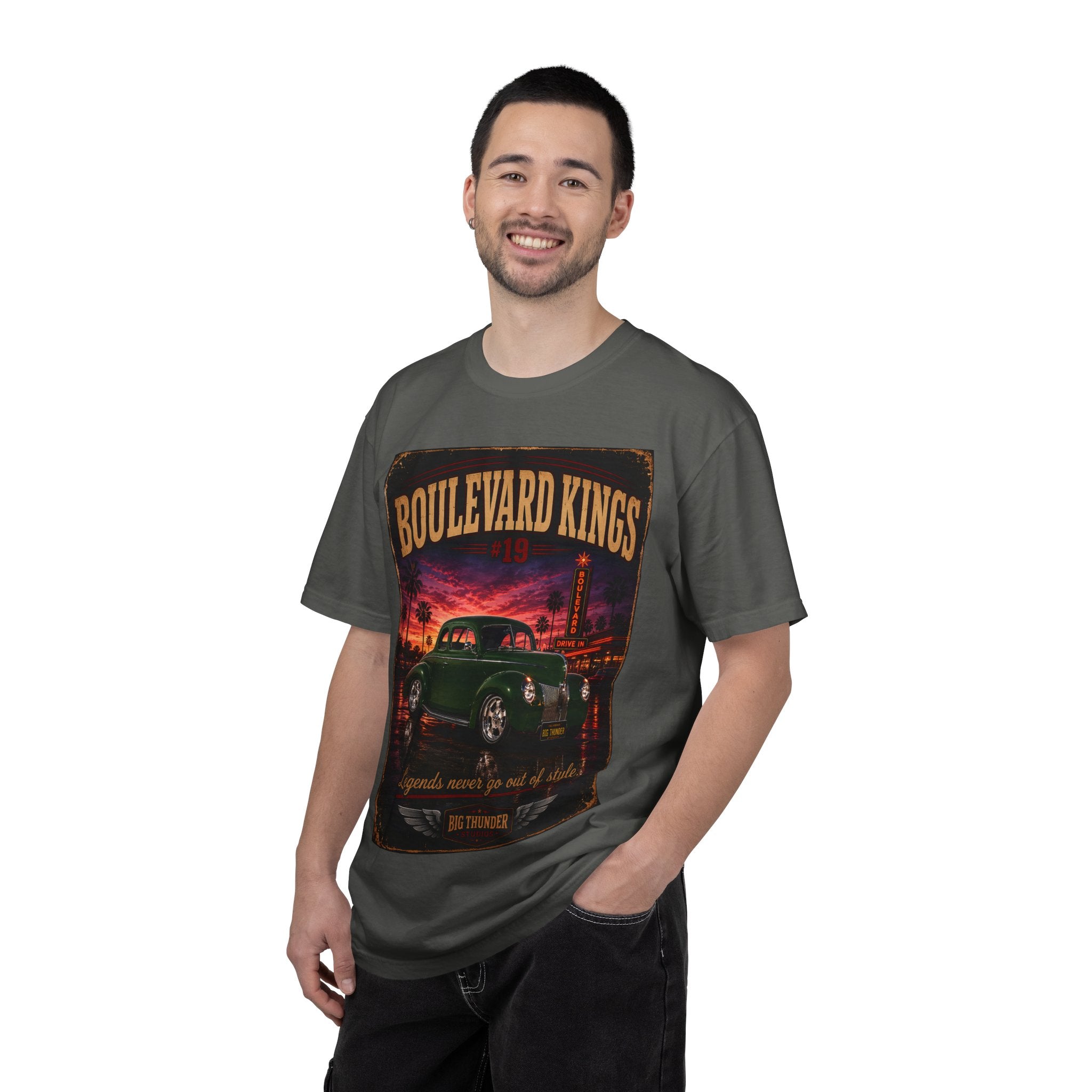 classic car shirt, muscle car shirt, lowrider shirt, car guy shirt, car dad gift, retro car shirt, race car shirt, boulevard kings #19