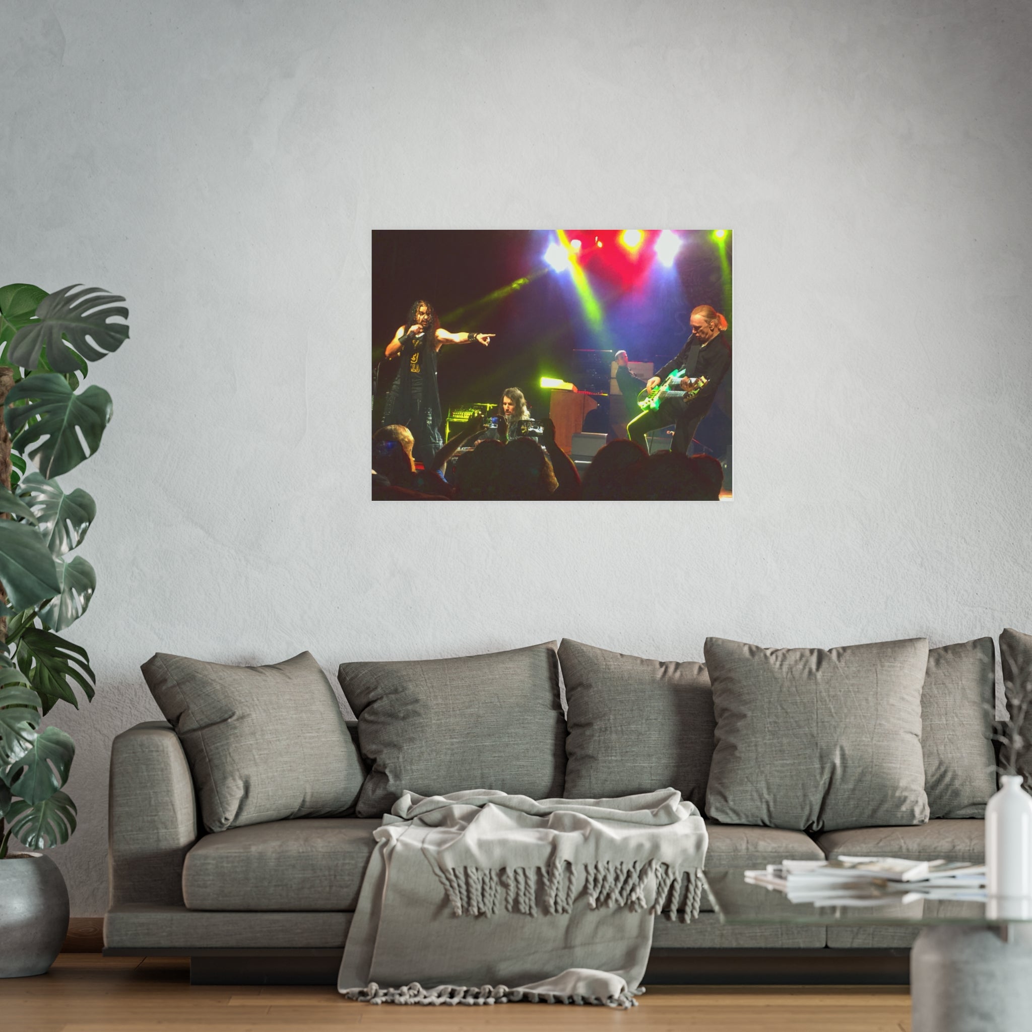 Sons of Apollo Live at The House of Blues Anaheim | Jeff Scott Soto | Billy Sheehan | Ron Bumblefoot Thal | Signed Print by Jon D Purpura