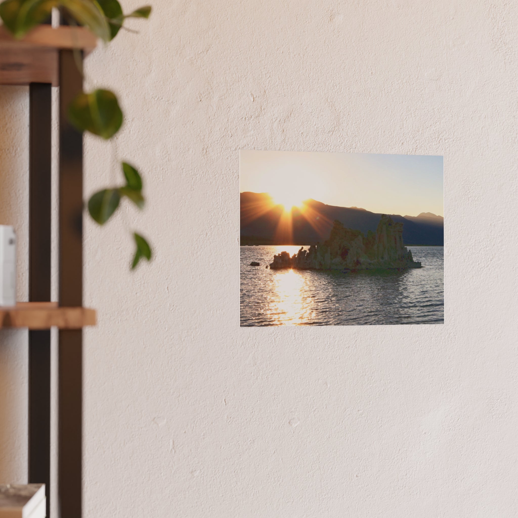 Mono Lake Sunset - Tufa Towers Landscape Photography Print - Eastern Sierra Wall Art