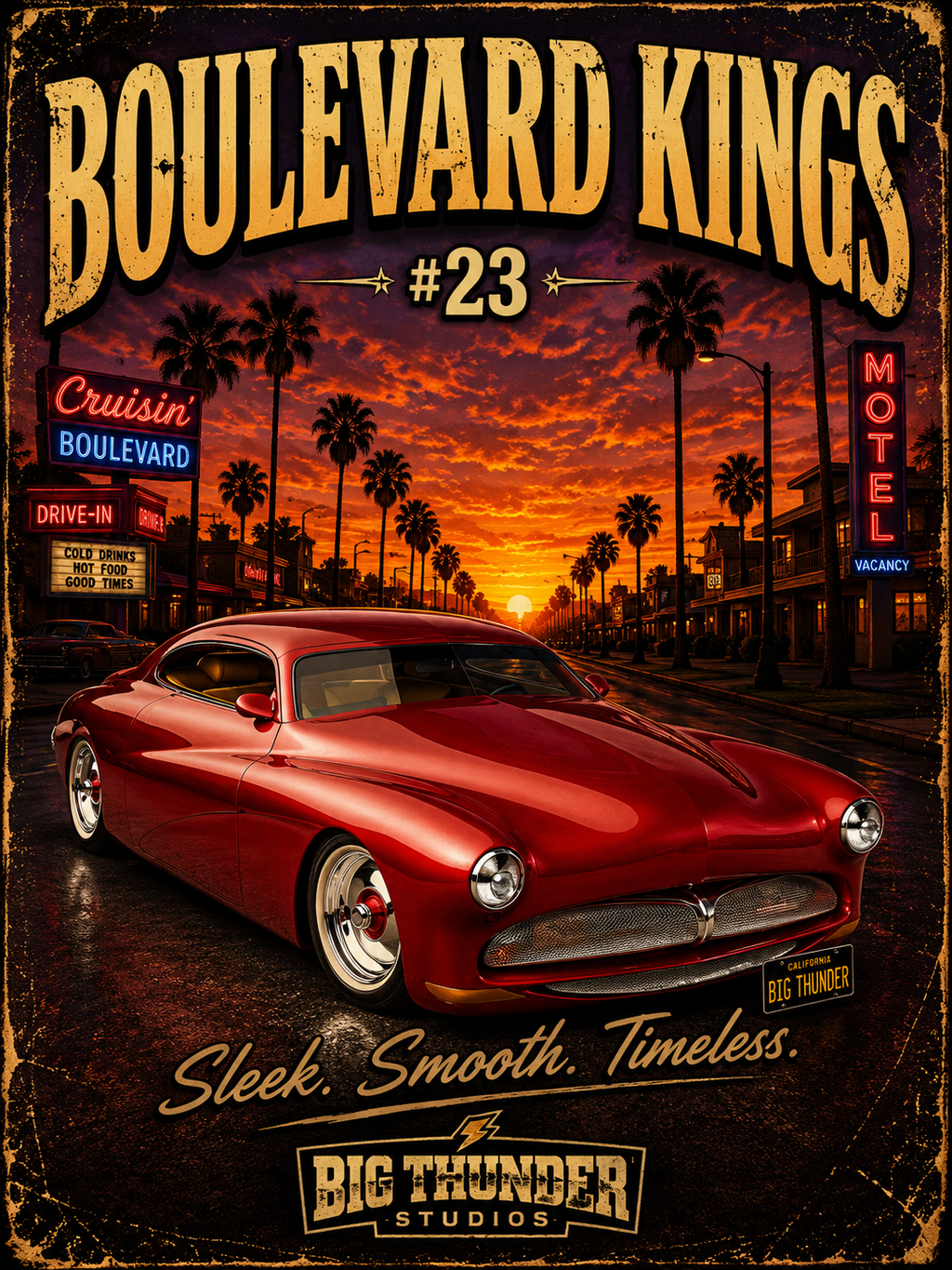 classic  car shirt, muscle car shirt, lowrider shirt, car guy shirt, car dad gift, retro car shirt, race car shirt, boulevard kings #23