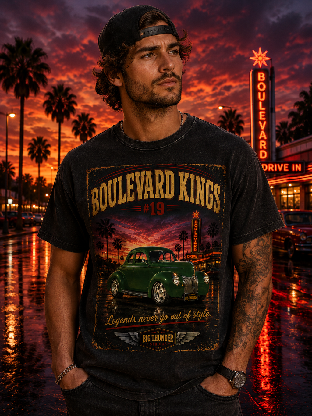 classic car shirt, muscle car shirt, lowrider shirt, car guy shirt, car dad gift, retro car shirt, race car shirt, boulevard kings #19