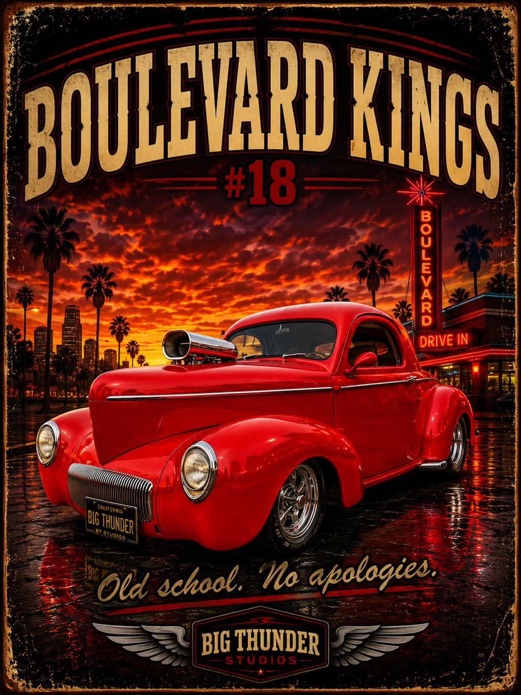 classic car shirt, muscle car shirt, lowrider shirt, car guy shirt, car dad gift, retro car shirt, race car shirt, boulevard kings #18