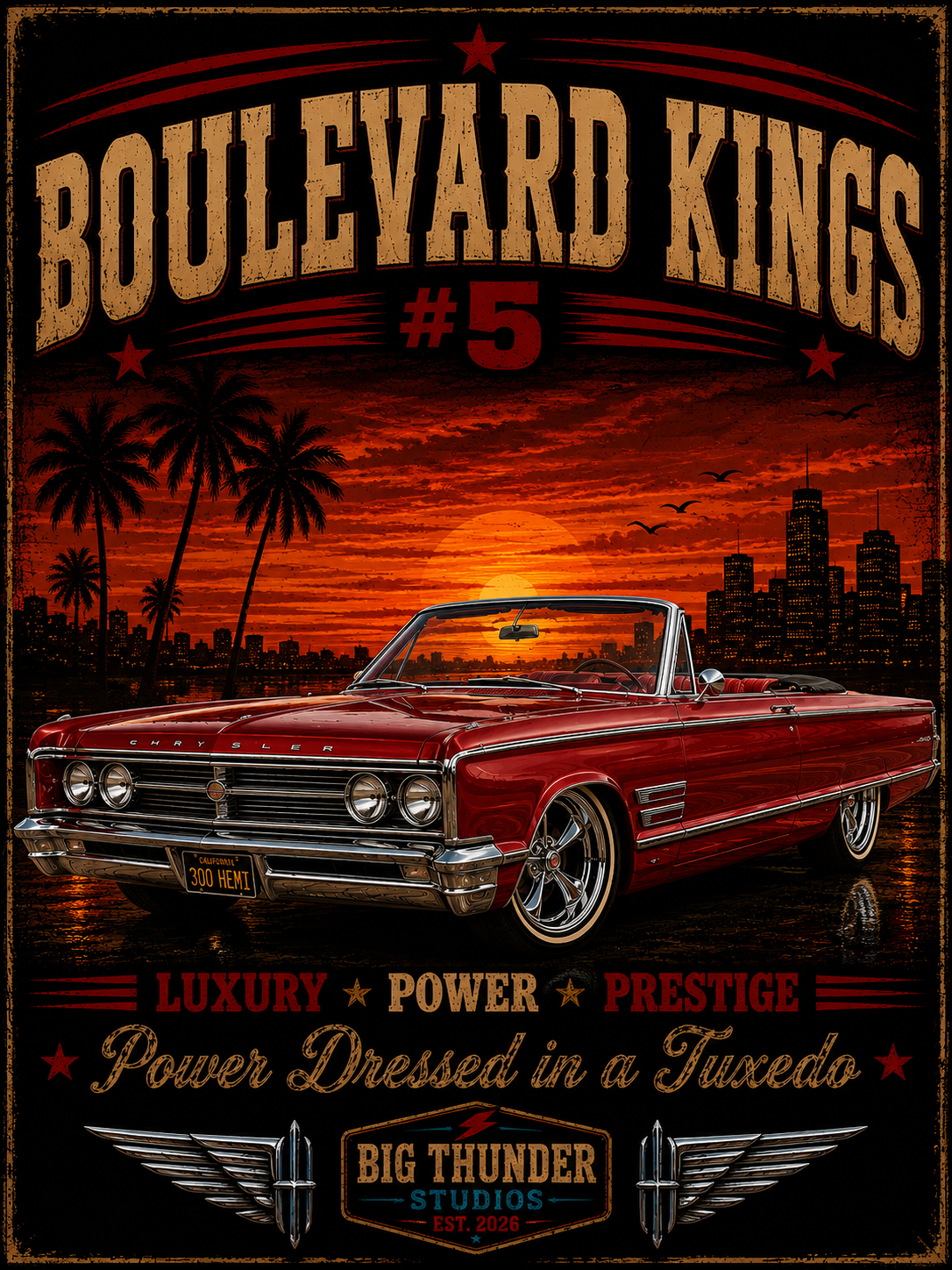 classic car shirt, muscle car shirt, lowrider shirt, car guy shirt, car dad gift, retro car shirt, race car shirt, boulevard kings #5
