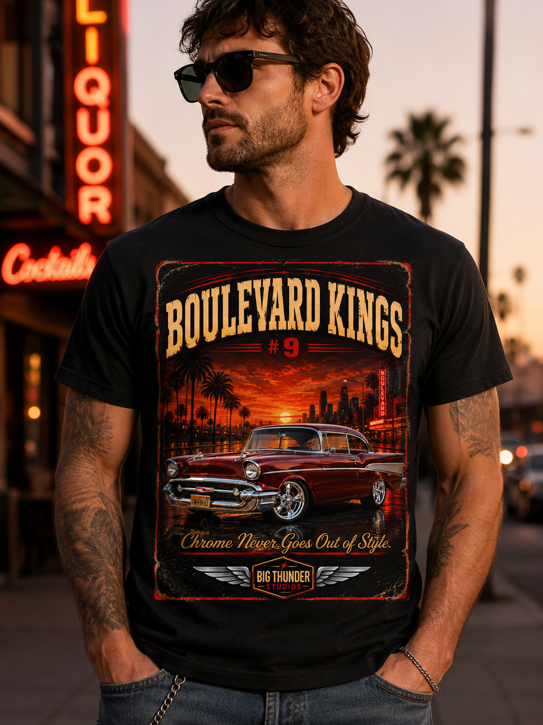 classic car shirt, muscle car shirt, lowrider shirt, car guy shirt, car dad gift, retro car shirt, race car shirt, boulevard kings #9
