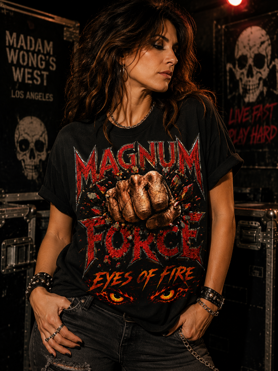 Magnum Force ‘Eyes of Fire’ Graphic T-Shirt