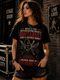 Guitarist Rock Poster T-Shirt | Big Thunder Electric Guitar Art