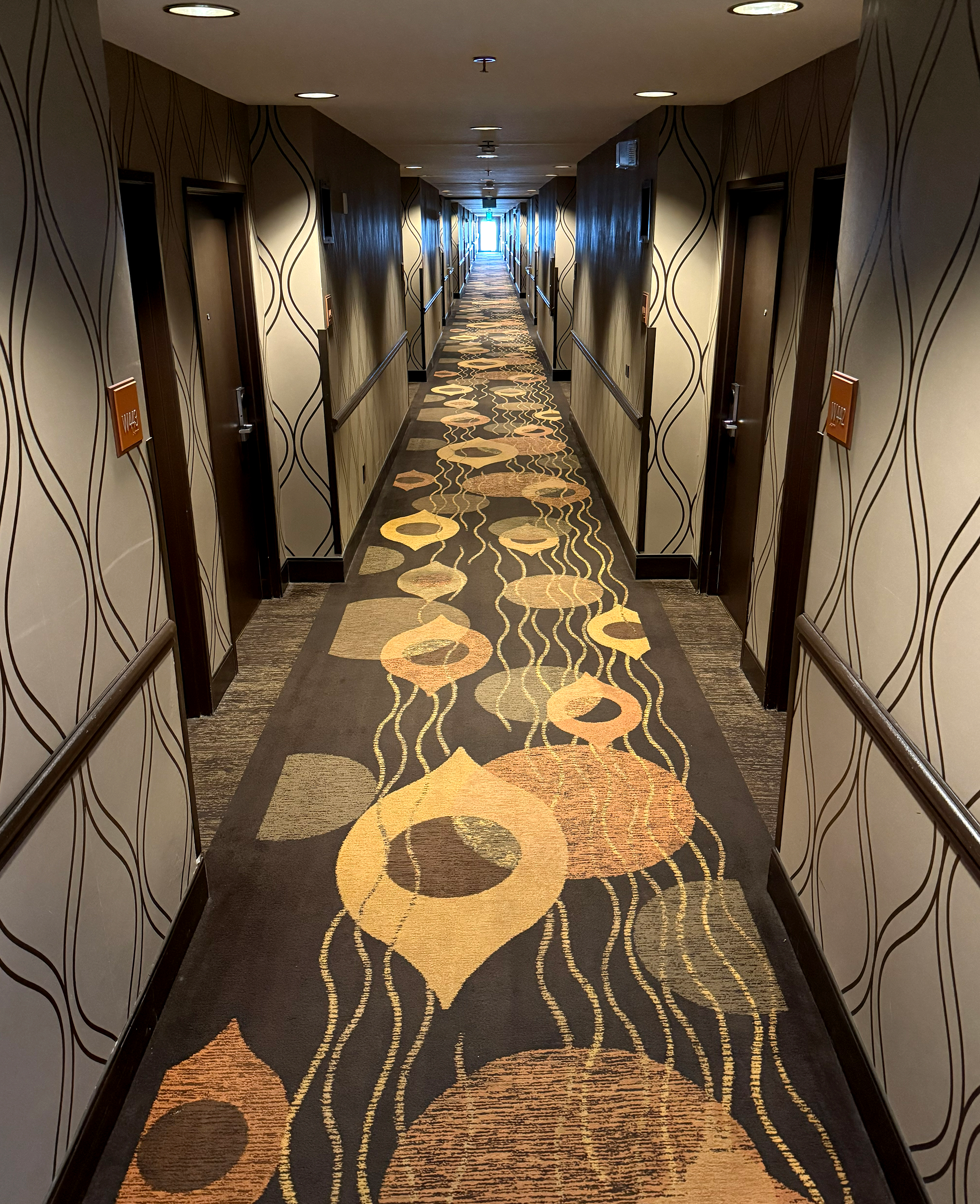 Hallway to Infinity - Abstract Hallway Photography - Fine Art Print