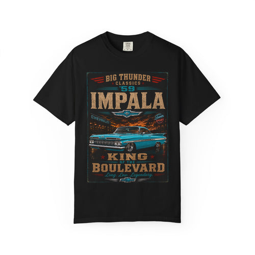 1959 Impala Classic Car T-Shirt | King Boulevard Vintage Muscle Tee