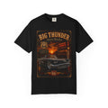 Big Thunder Route 66 Vintage Car T-shirt | Retro Diner Sunset Tee