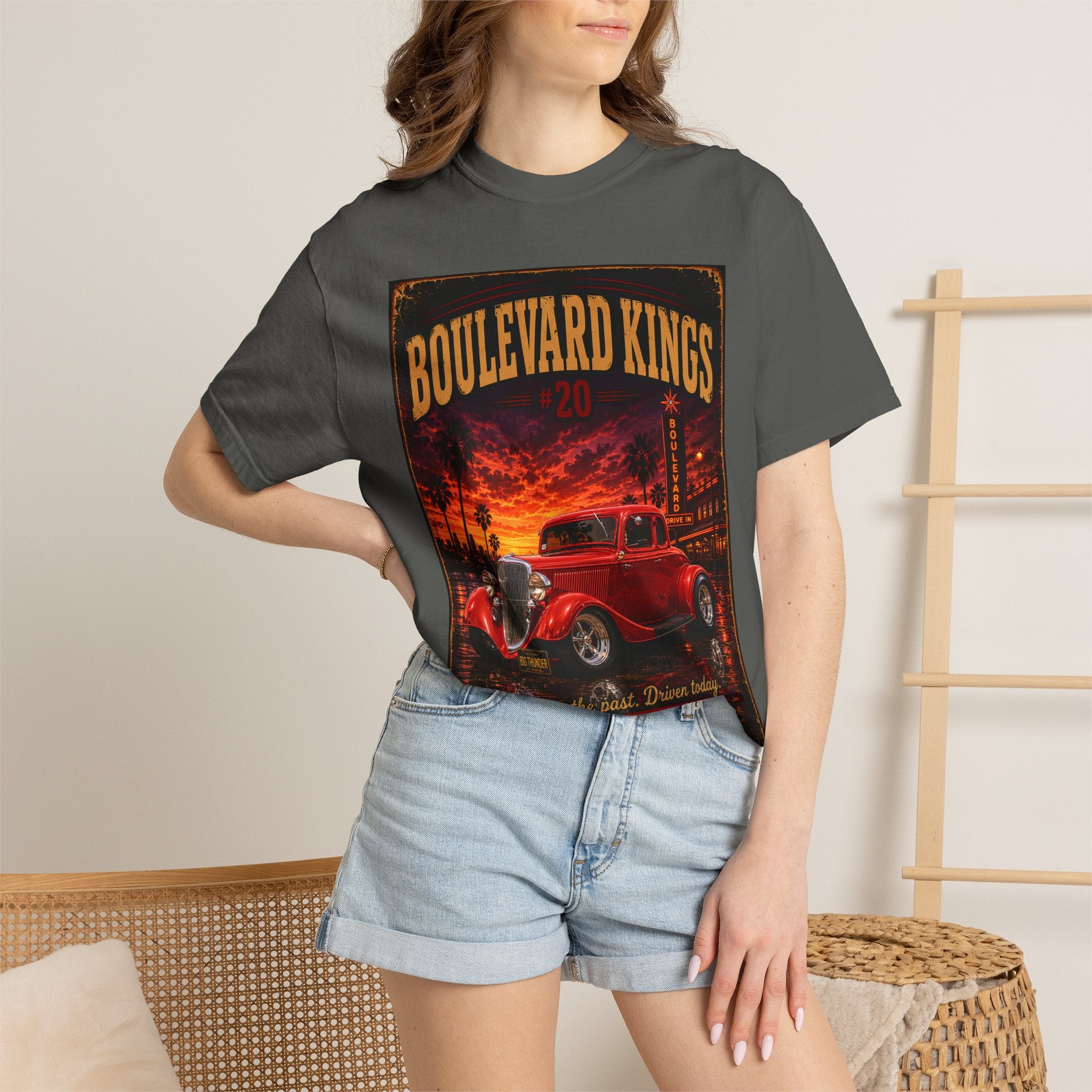 classic car shirt, muscle car shirt, lowrider shirt, car guy shirt, car dad gift, retro car shirt, race car shirt, boulevard kings #20