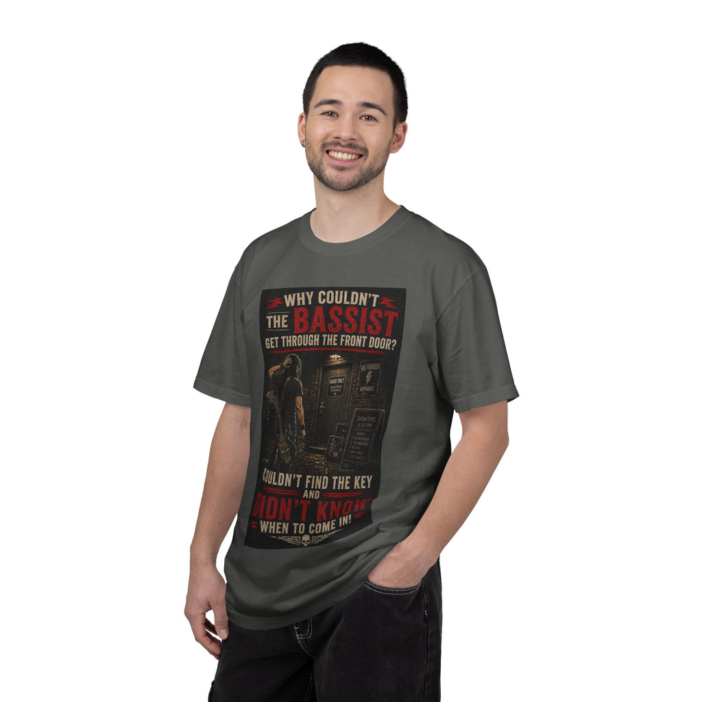 Bassist Joke T-Shirt | Musician Bass Player Funny Band Tee