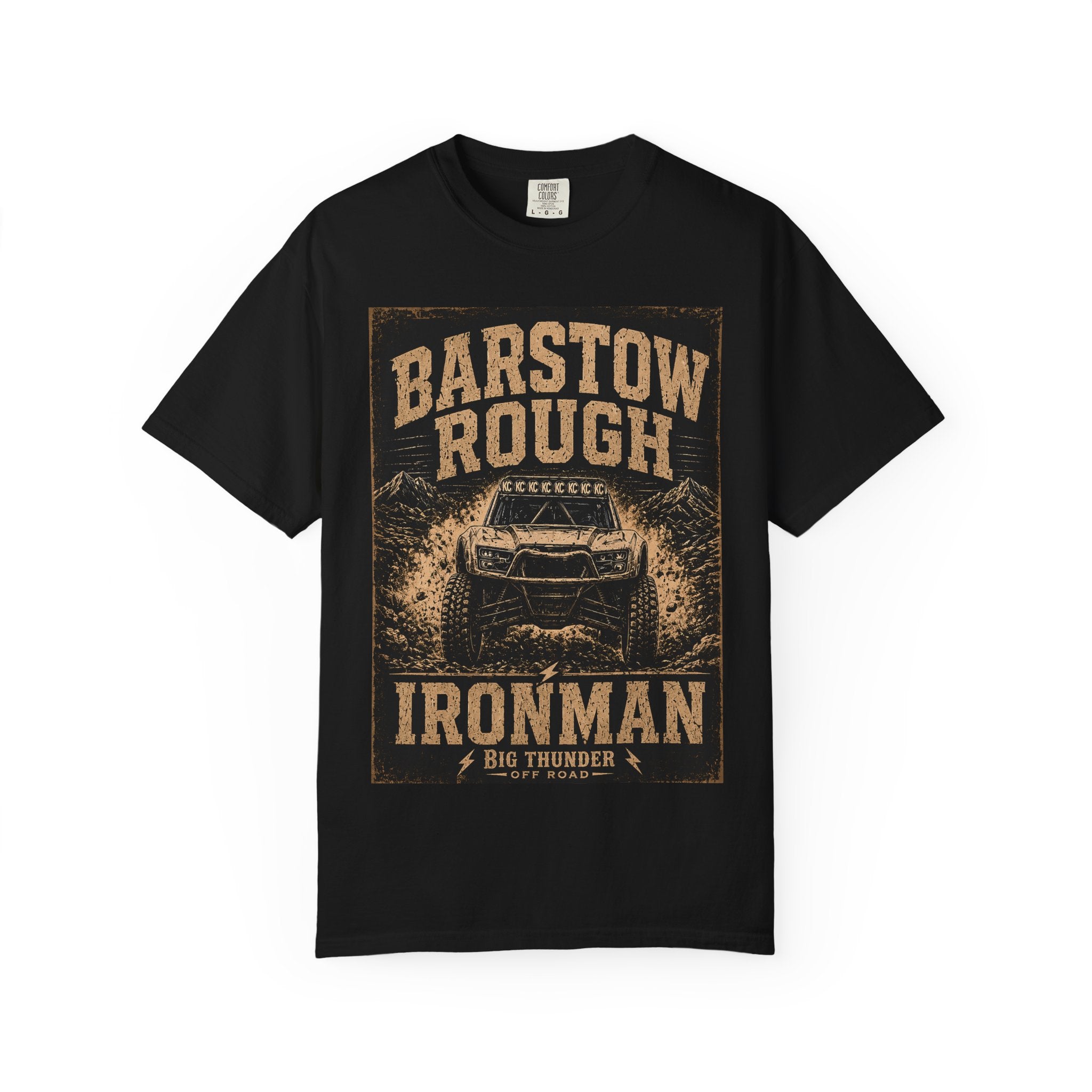 Barstow Rough Ironman off-road truck T-Shirt | Big Thunder Off Road