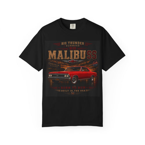1966 Chevrolet Malibu SS | Classic Muscle Car Tee | Vintage Malibu SS Gift | Comfort Colors Graphic Tee