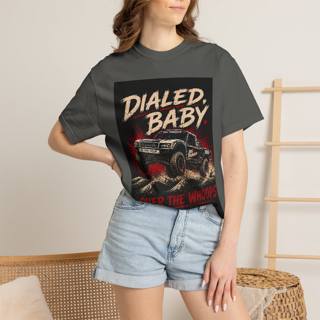 Dialed Baby Off-Road Truck T-Shirt | Over the Whoops Vintage Racing Tee