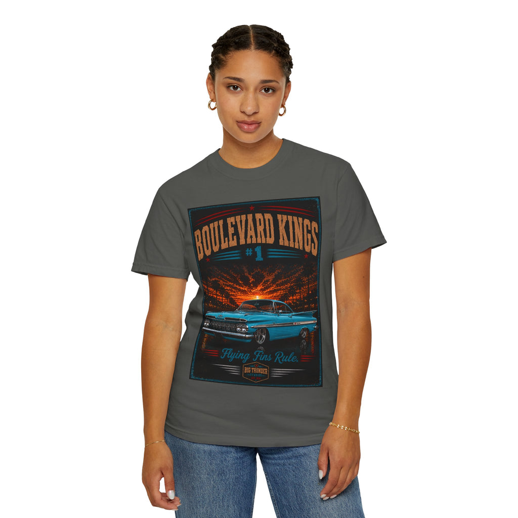 Big Thunder Boulevard Kings #1 Classic Car T-Shirt