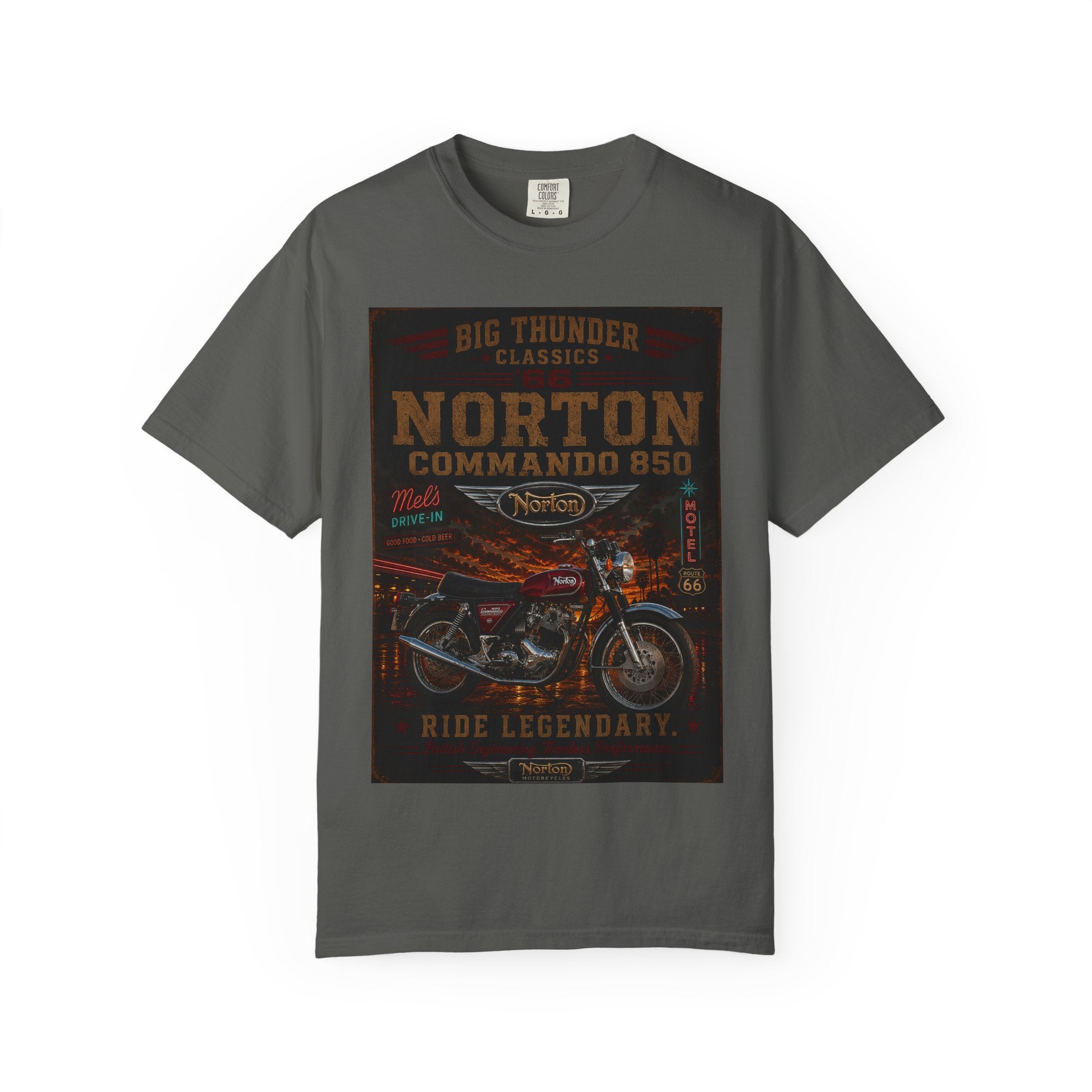 Norton Commando 850 Motorcycle Tee | Vintage Bike Ride Legendary T-Shirt