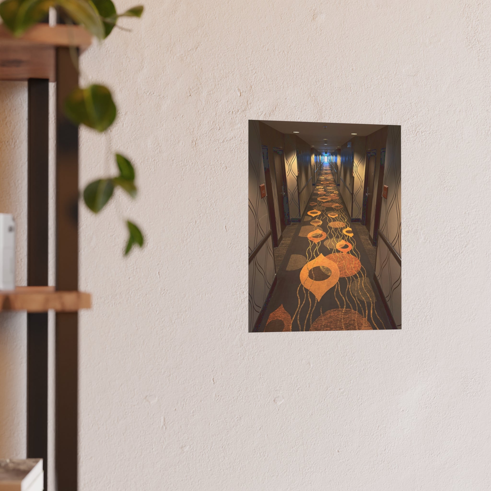 Hallway to Infinity - Abstract Hallway Photography - Fine Art Print