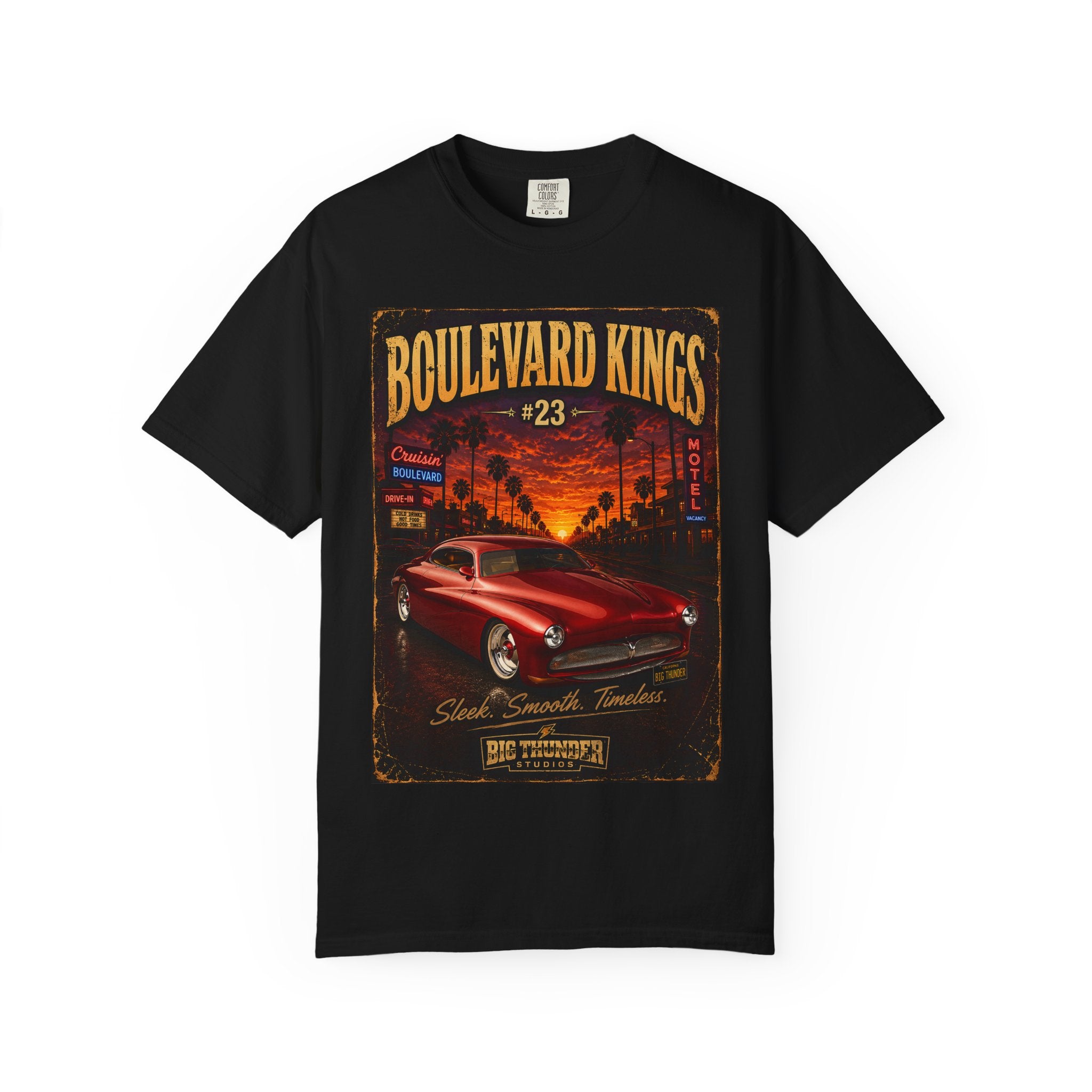 classic  car shirt, muscle car shirt, lowrider shirt, car guy shirt, car dad gift, retro car shirt, race car shirt, boulevard kings #23