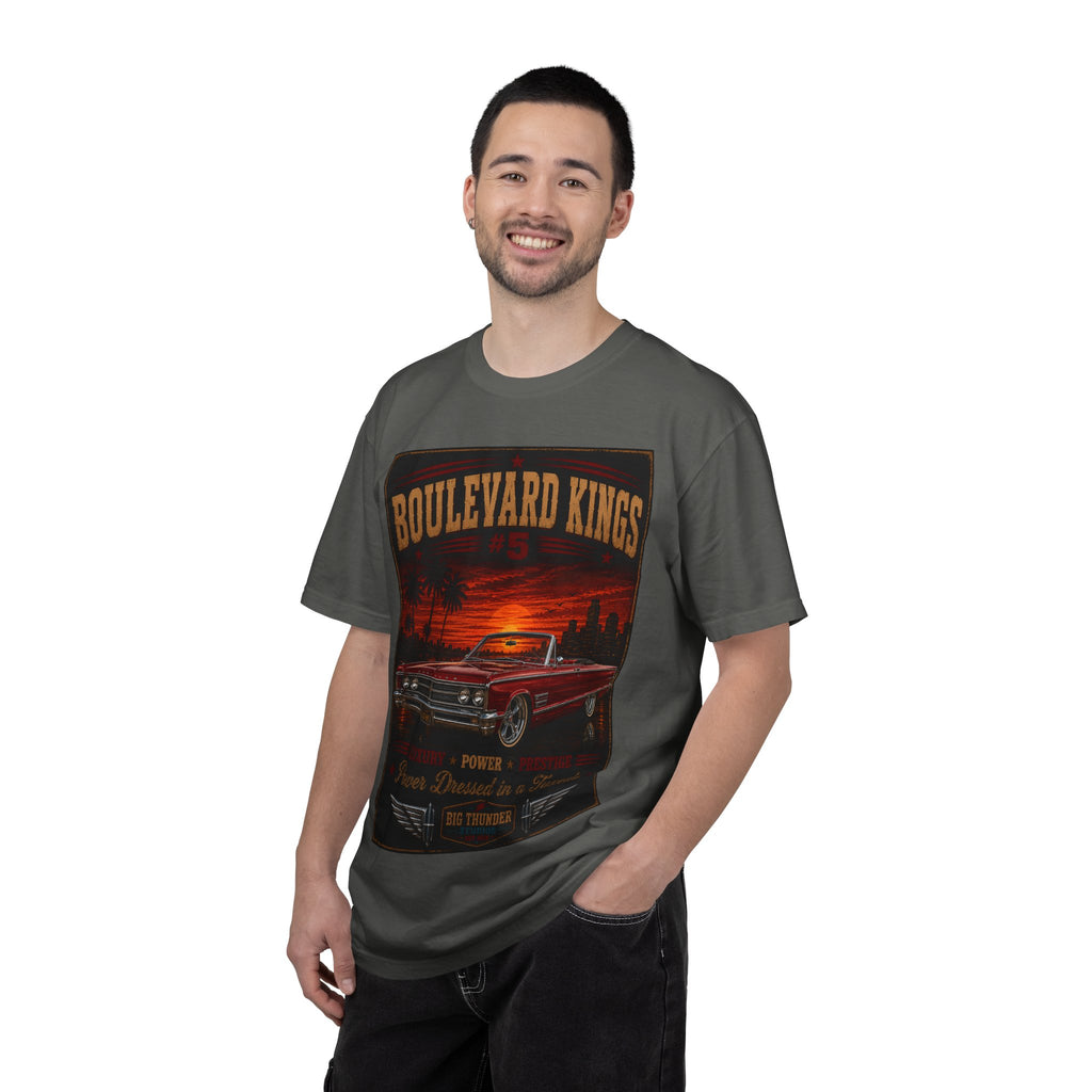 classic car shirt, muscle car shirt, lowrider shirt, car guy shirt, car dad gift, retro car shirt, race car shirt, boulevard kings #5