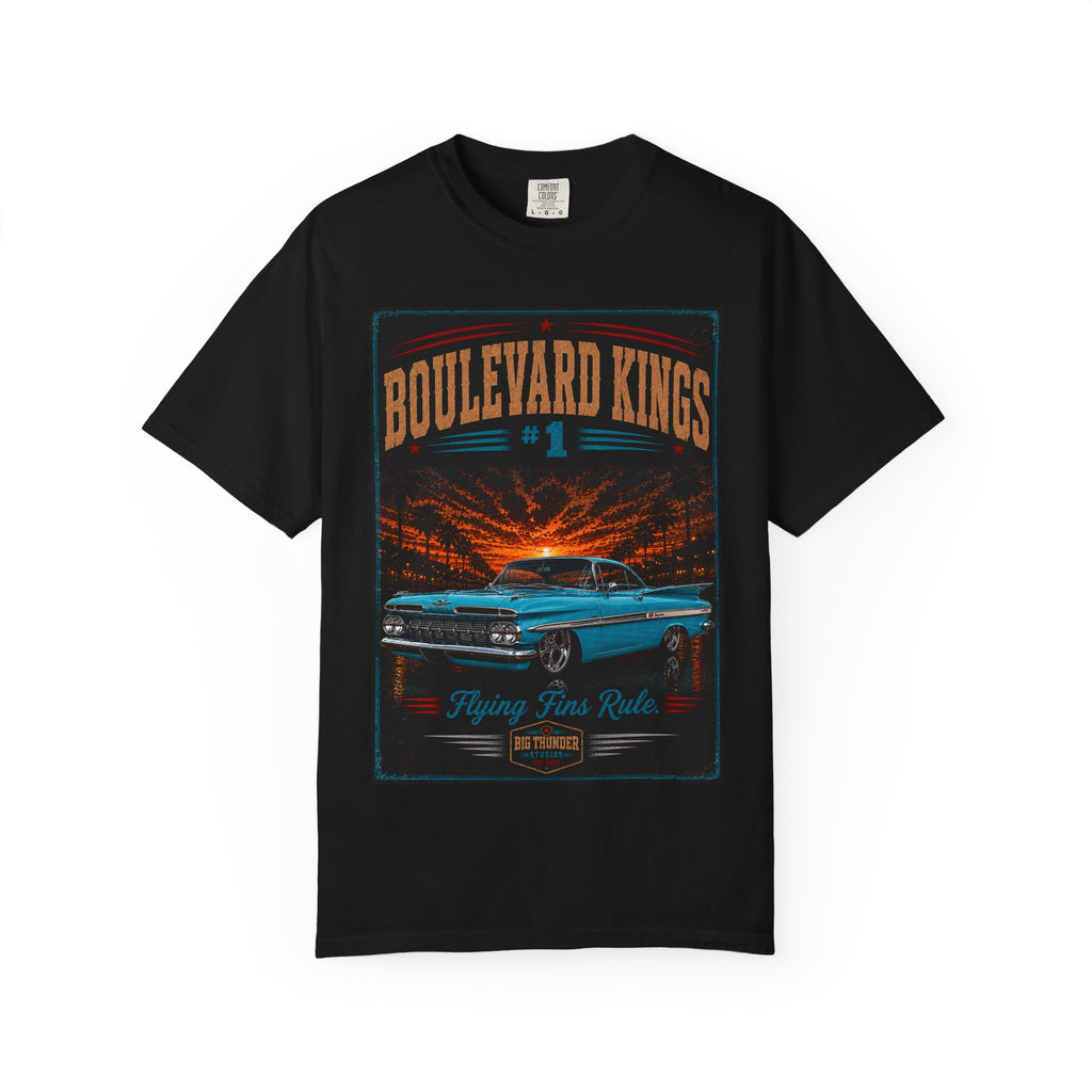 Big Thunder Boulevard Kings #1 Classic Car T-Shirt